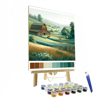 Farmhouse Serenity Numbered Painting Kits