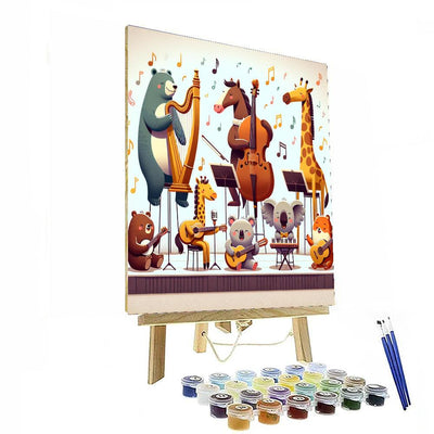 Animal Orchestra Symphony Paint By Numbers