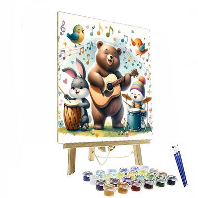 Cute Animal Band Paint By Color