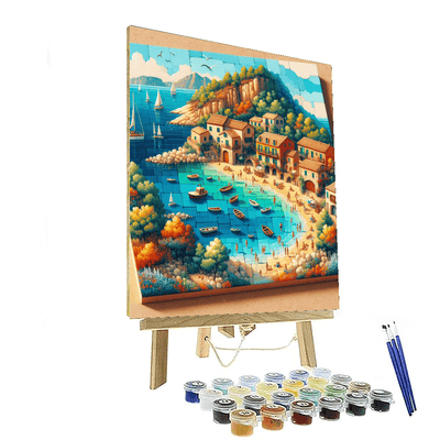 Mediterranean Charm Painting By Numbers Kit