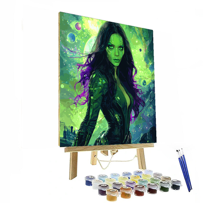 Zoe Saldana: The Fearless Force Of The Stars Paint By Number