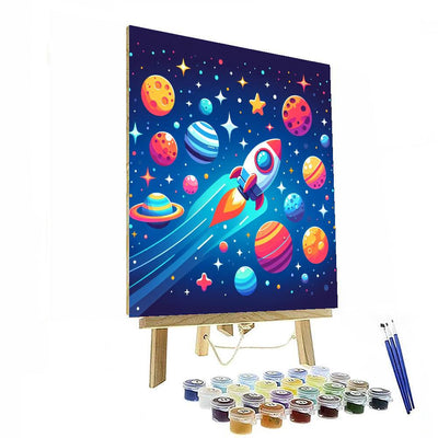 Epic Space Odyssey Numbered Painting Kits