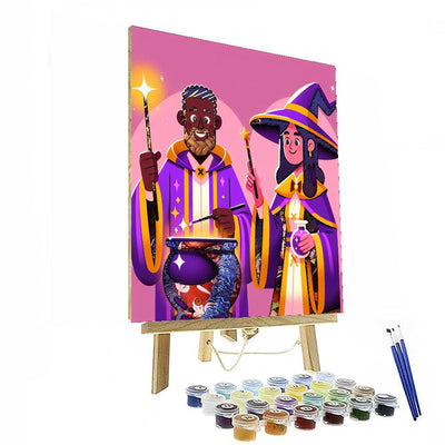 Witty Wizards Numbered Painting Kits