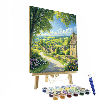 The Cotswolds - Gloucestershire Paint By Numbers Kits