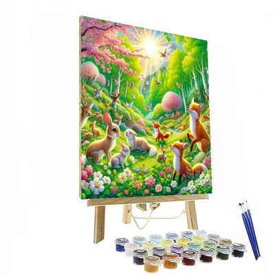 Whimsical Forest Adventures Paint By Numbers