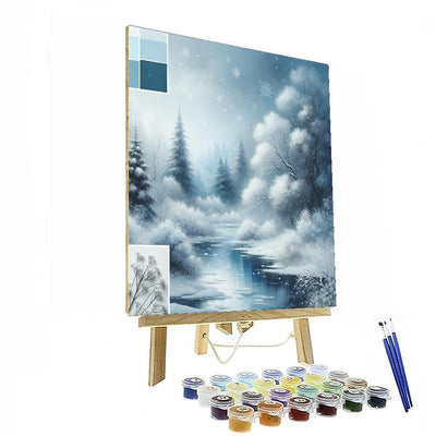 Timeless Winter Solitude Paint By Numbers Kits