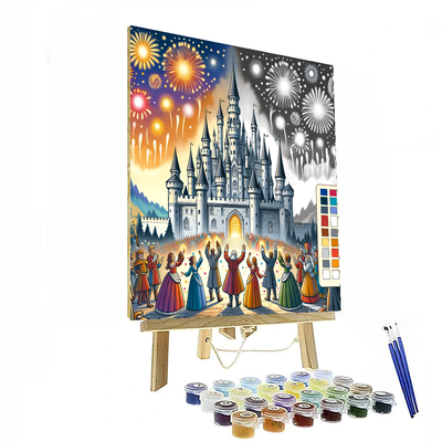 Fantasy Castle Celebration DIY Paint By Numbers