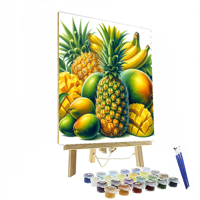 Tropical Fruit Fiesta Numbered Painting Kits