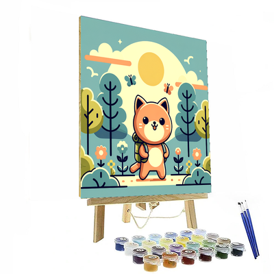 Adventure Cat Paint By Numbers Kits