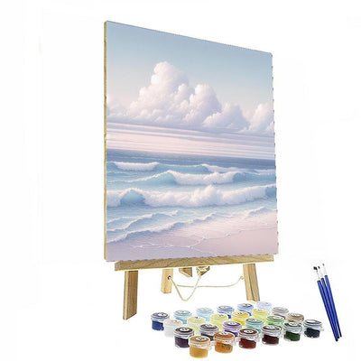 Soothing Ocean Horizon Numbered Painting Kits