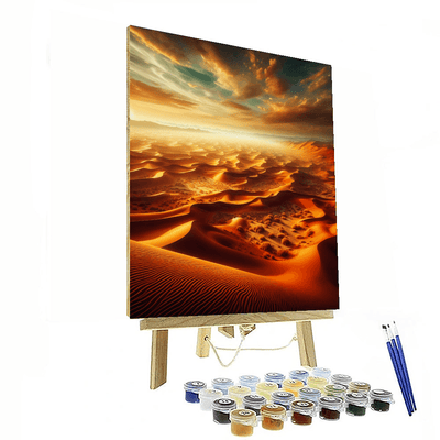 Desert Mirage Illusion Paint By Number