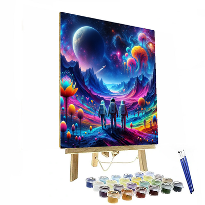 Space Explorers' Dream Numbered Painting Kits