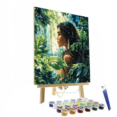 Pocahontas's Nature Adventure - Disney Inspired Numbered Painting Kits