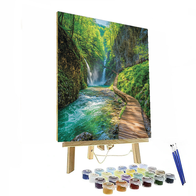 Vintgar Gorge - Slovenia Numbered Painting Kits