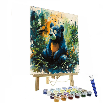 Baloo's Jungle Jam - Disney Inspired Number Painting