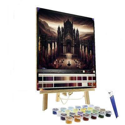 Gothic Romance Panorama Paint By Number