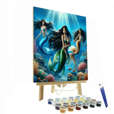 Mermaid Mystique Paint By Color