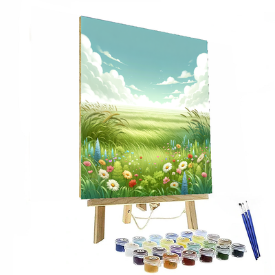 Lush Meadow Numbered Painting Kits