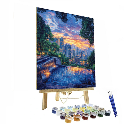 Marina Bay Sands Skypark Numbered Painting Kits