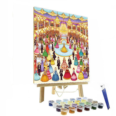 Royal Palace Ball Painting Number Kit