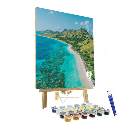 Komodo Island Numbered Painting Kits