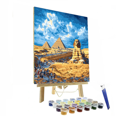 Giza Pyramid Complex Paint By Numbers Kits