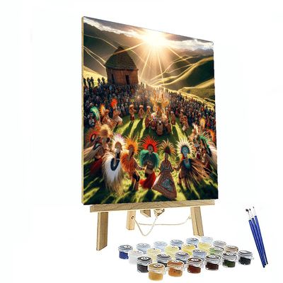 Festival Of The Sun - Peru Painting By Numbers Kit