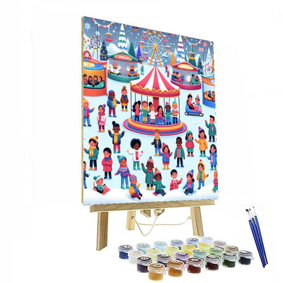 Winter Carnival DIY Paint By Numbers