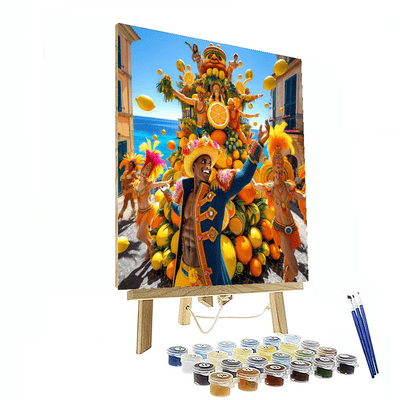 Fête Du Citron - France Painting By Numbers Kit