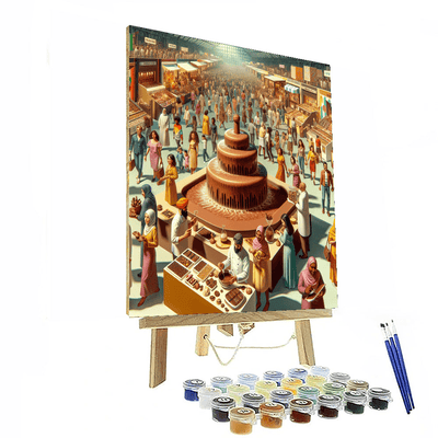 World Chocolate Festival Painting By Numbers Kit