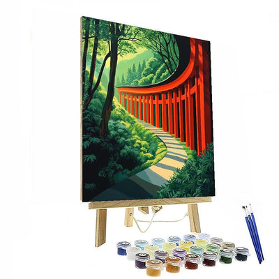 Fushimi Inari-taisha Shrine - Kyoto Numbered Painting Kits
