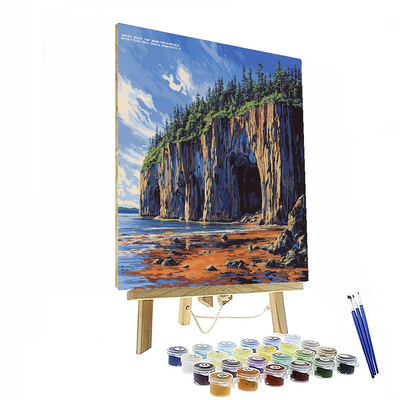 Bay Of Fundy - Canada Numbered Painting Kits