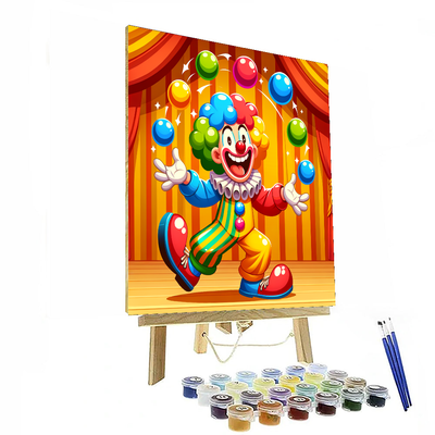 Circus Clown Extravaganza Numbered Painting Kits