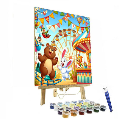 Colorful Carnival Of Animals Numbered Painting Kits