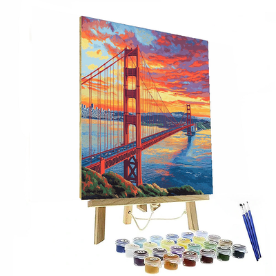 Golden Gate Bridge - San Francisco, Usa DIY Paint By Numbers