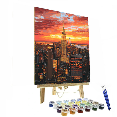 Empire State Building - New York City Numbered Painting Kits