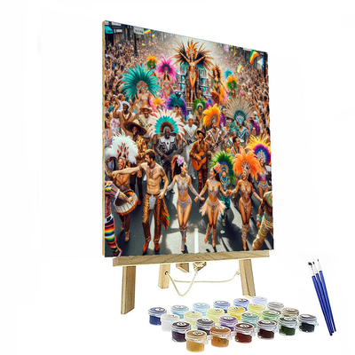 Carnaval De Barranquilla - Barranquilla Paint By Numbers Art