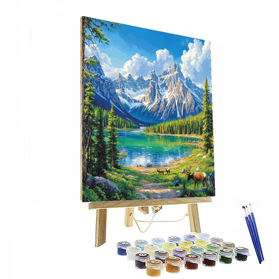 Banff National Park - Alberta Numbered Painting Kits