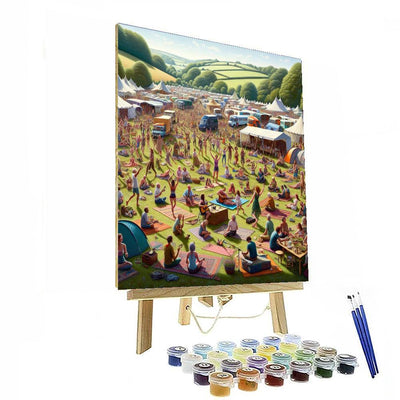 Wilderness Festival Paint By Numbers Art