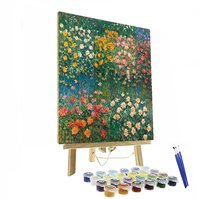 Claude Monet Inspired Serenade Of Seasons  Paint By Numbers Art