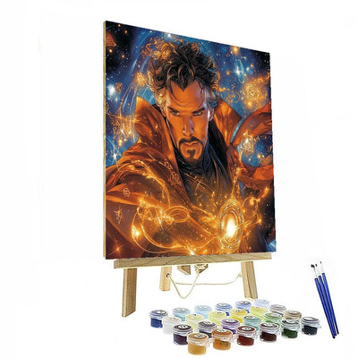 Benedict Cumberbatch: The Mastery Of The Mystic Doctor Strange Paint By Numbers Art