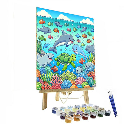 Ocean Life Discovery Numbered Painting Kits