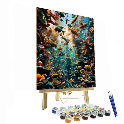 Underwater Magic Numbered Painting Kits