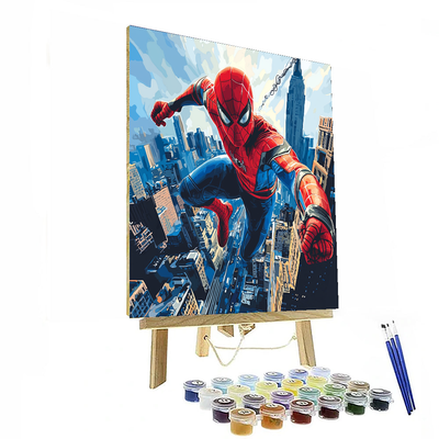 Tom Holland: The Web-slinger With Heart Painting By Numbers Kit