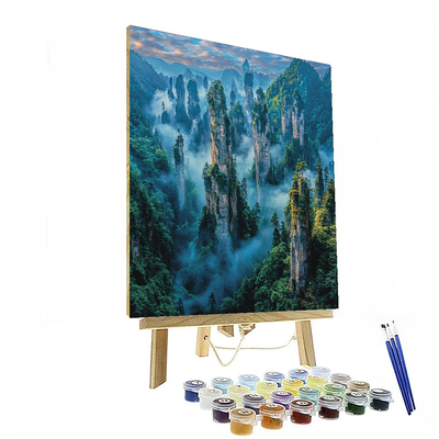 Wulingyuan Scenic Area - China Painting By Numbers Kit