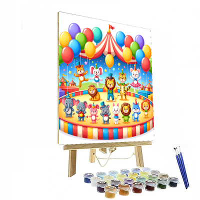 Circus Animal Extravaganza Paint By Number