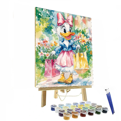 Daisy Duck's Dreamy Day Out - Disney Inspired Number Painting