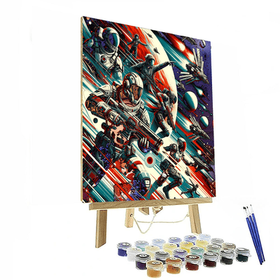 Galactic Star Wars Adventure Paint By Number