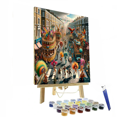 Carnival Of Notting Hill - England Painting By Numbers Kit