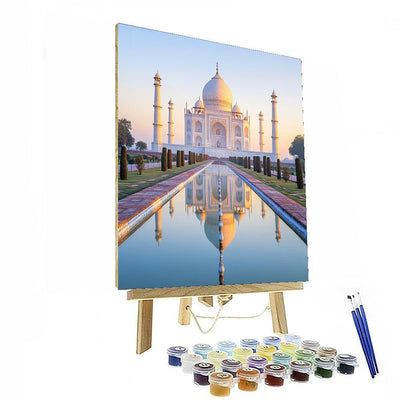 Taj Mahal - Agra Numbered Painting Kits